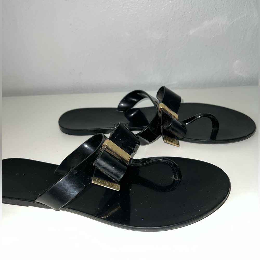 Women’s Michael Kors jelly bow sandals